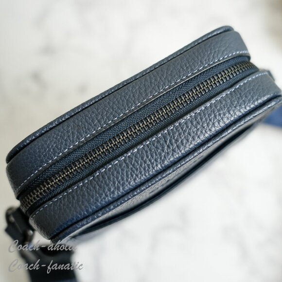 NWT Coach CAT78 Sullivan Crossbody Bag In Signature Canvas Denim/Midnight Navy - Picture 8 of 11